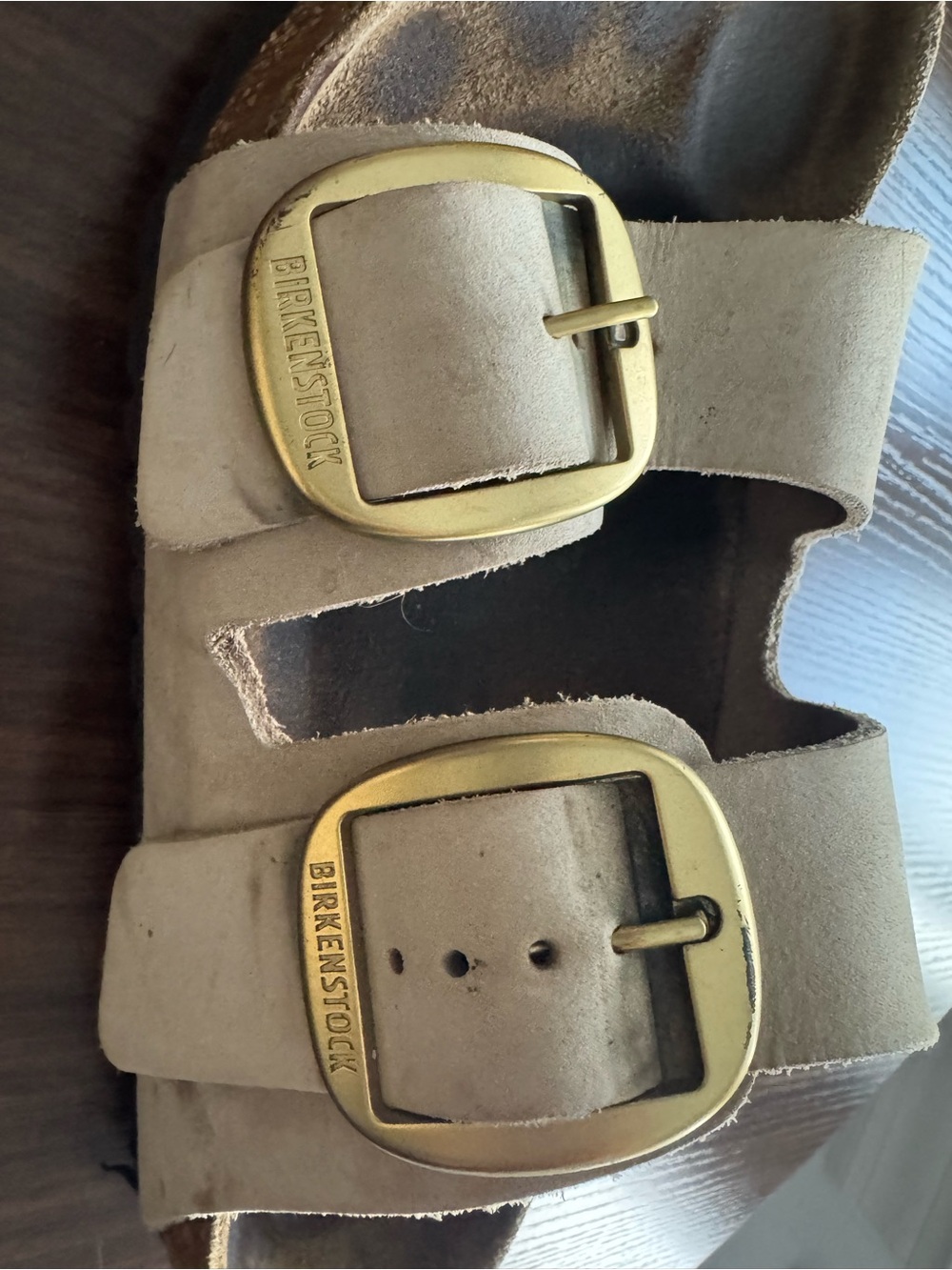 Birkenstock Women’s Arizona Sandals in Light Beige - Picture 5 of 10